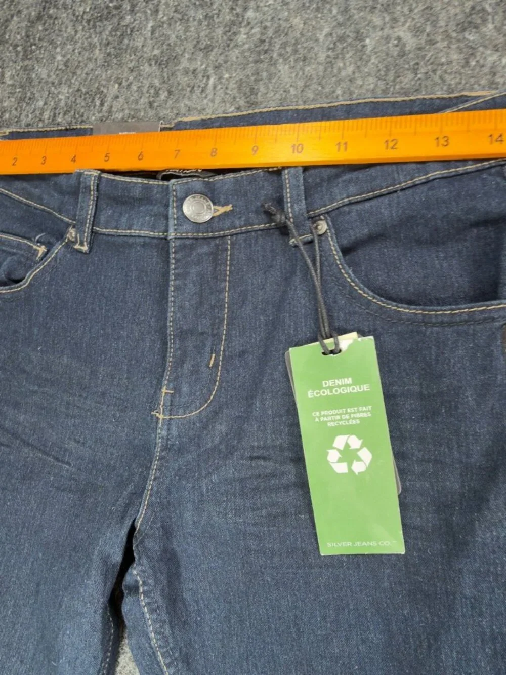 Silver Jeans Nathan Skinny Jeans Boys 12 Dark Wash Stretch Denim NWT